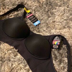 Bali Women's Black bra, no underwire